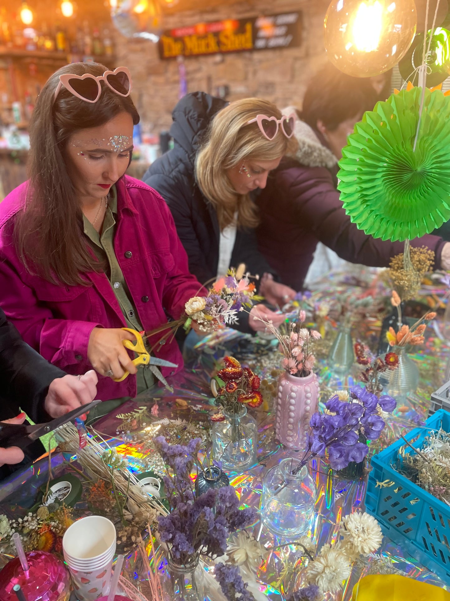 Dried Flower crown Workshop